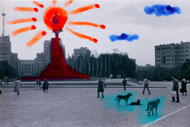 Евгений Павлов, из серии "Тотальная фотография", 1990-1996, фотография, цифровая печать 