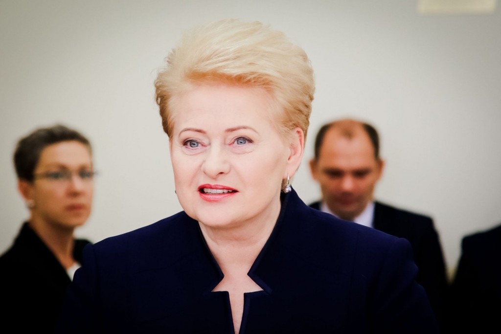 Президент Литвы Даля Грибаускайте